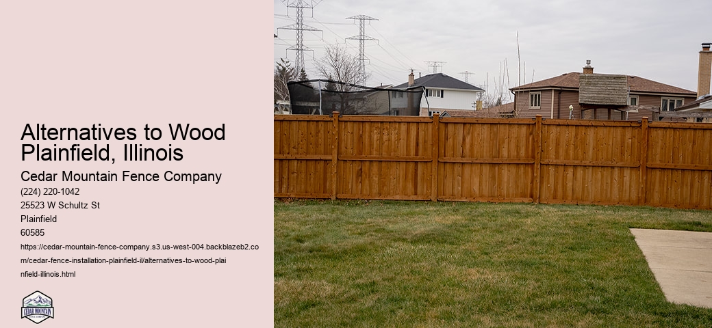 Alternatives to Wood Plainfield, Illinois